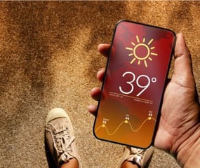 Hot weather rendering