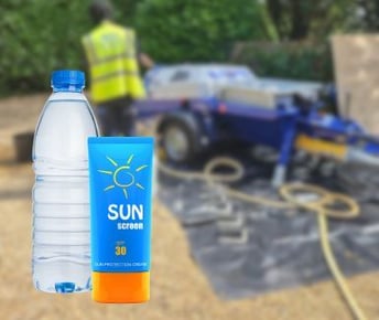 Sun protection when rendering