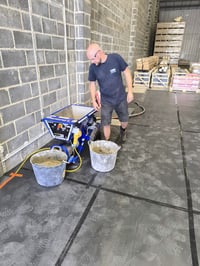 Colin setting up Compact Pro 25