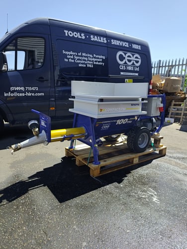 Euromair CP100 Electric Flow Screed Pump (2)