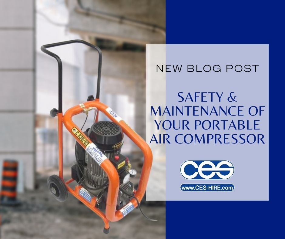 Safety & Maintenance of your portable Air Compressor