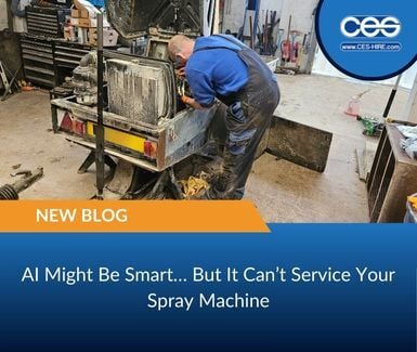 AI Might Be Smart… But It Can’t Service Your Spray Machine