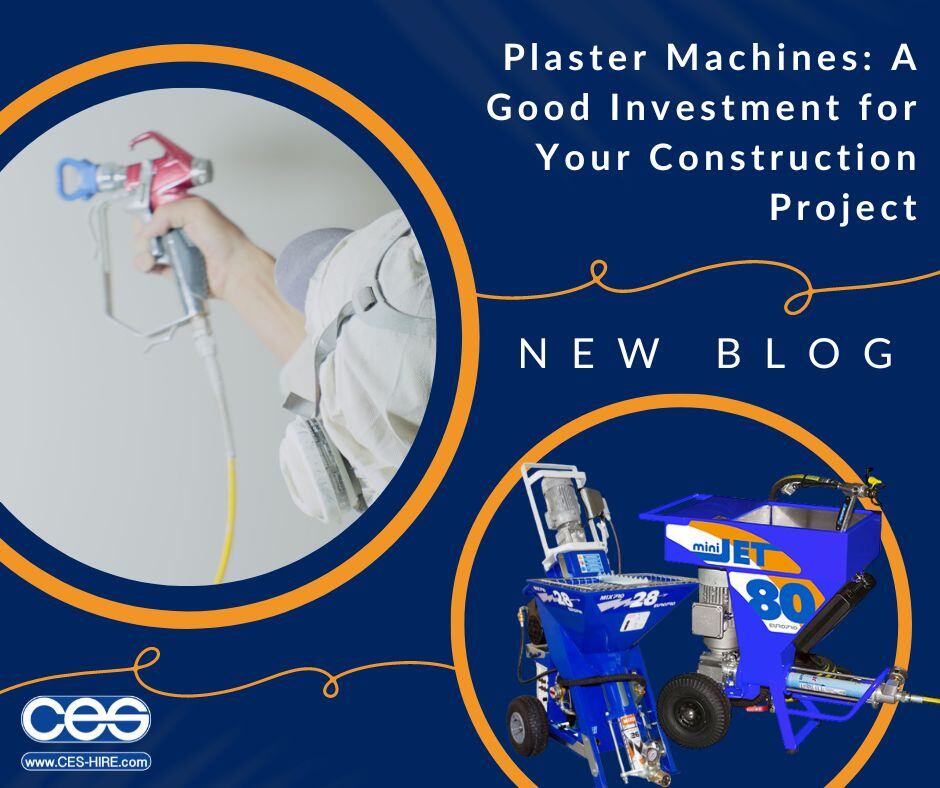 Plaster Machines: A Good Investment for Your Construction Project