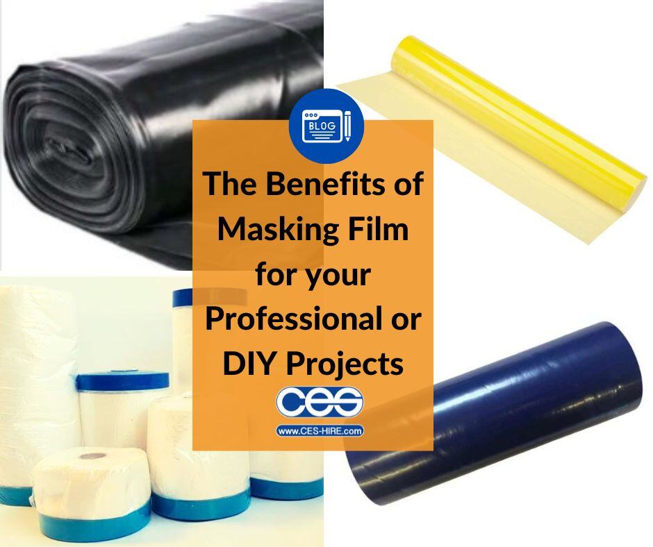 The Benefits of Masking Film for your Professional or DIY Projects