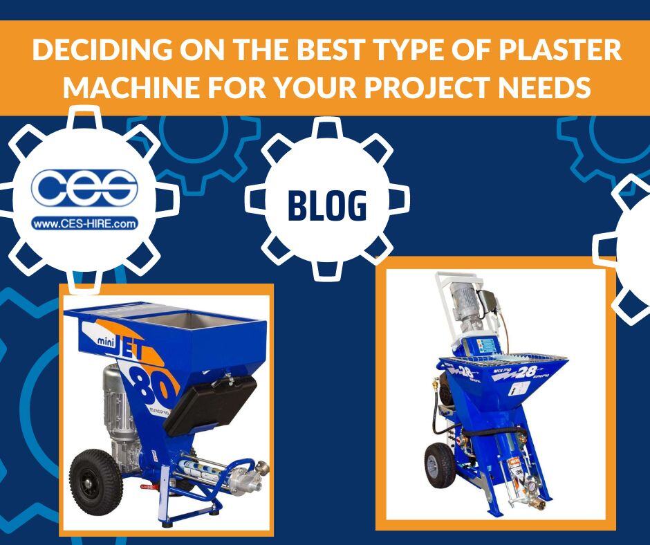 Deciding On The Best Type Of Plaster Machine For Your Project Needs