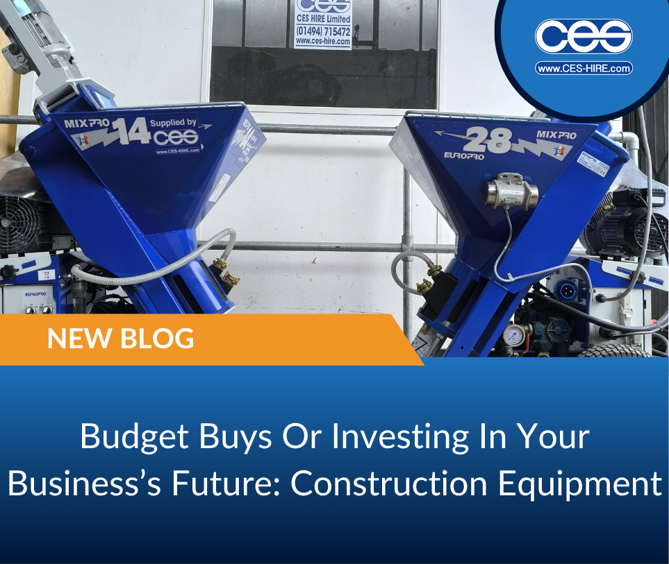 Budget Buys Or Investing In Your Business’s Future: Construction Equipment