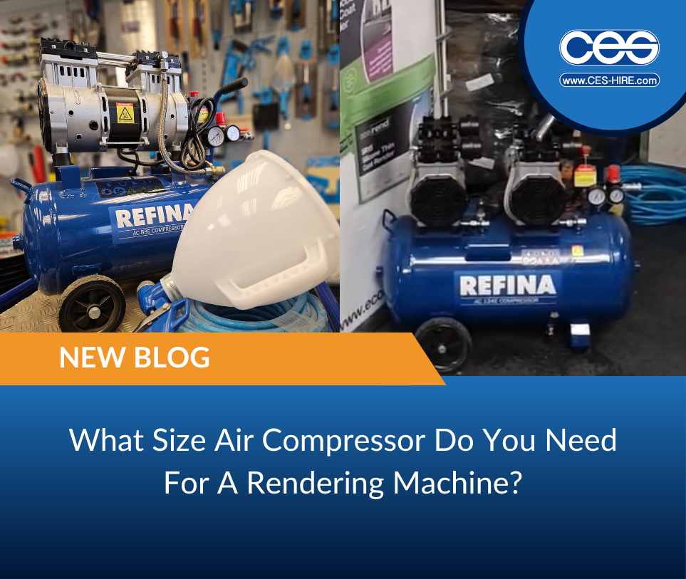 What Size Air Compressor Do You Need For A Rendering Machine?