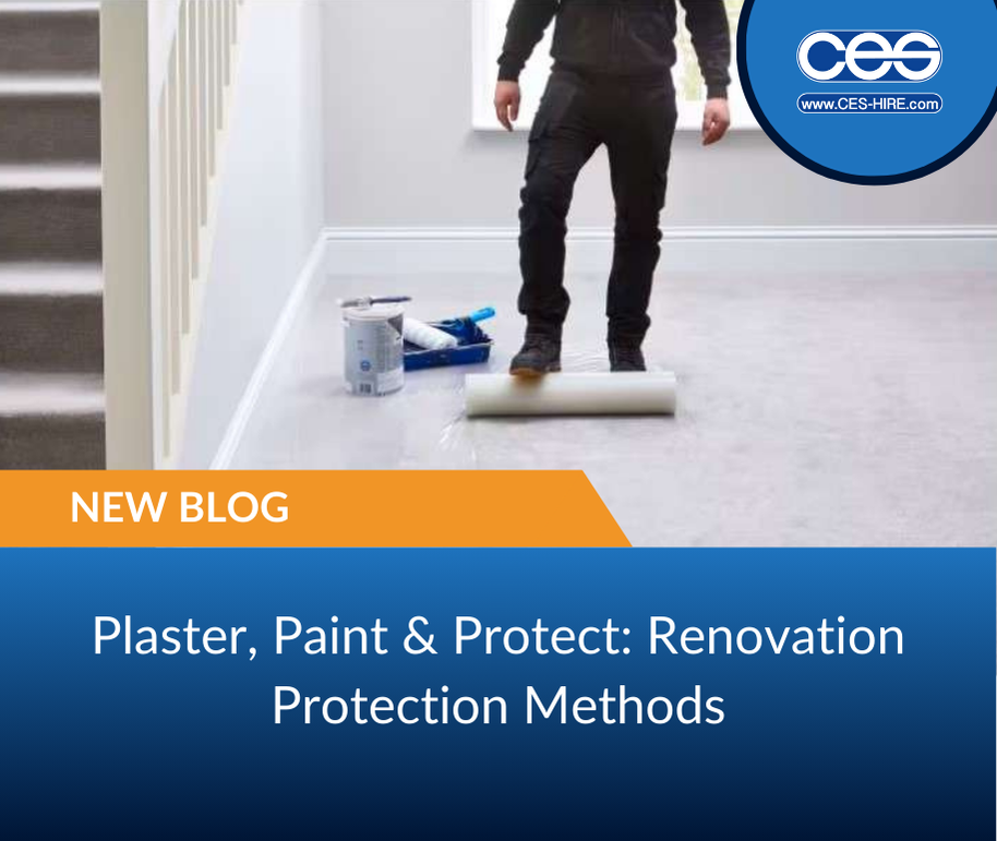 Plaster, Paint & Protect: Renovation Protection Methods