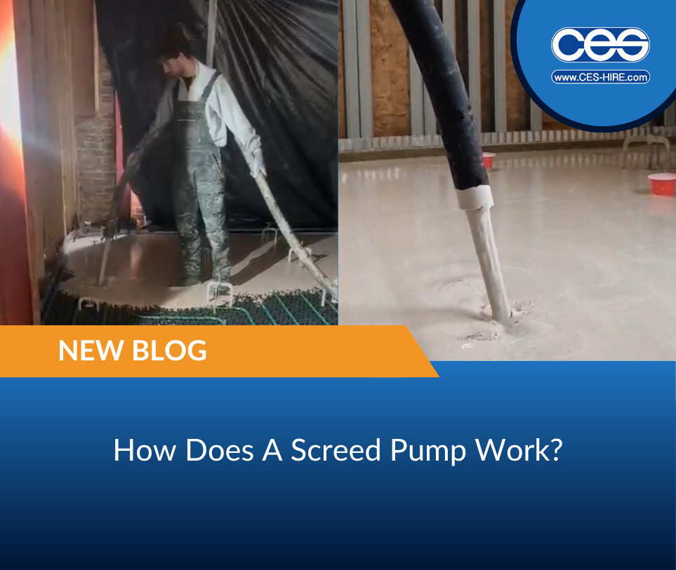 How Does A Screed Pump Work?
