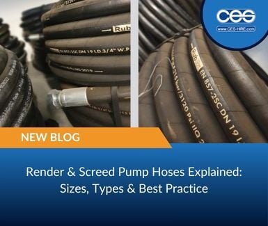 Render & Screed Pump Hoses Explained: Sizes, Types & Best Practice