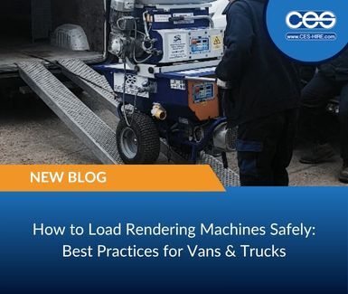 How to Load Rendering Machines Safely: Best Practices for Vans & Trucks