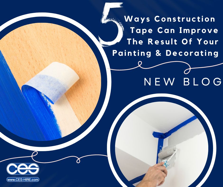 Five Ways Construction Tape Can Improve The Result Of Your Painting And Decorating