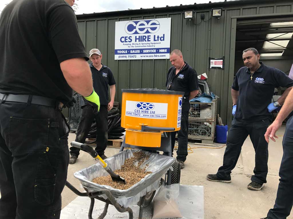 Ronacrete RonaDeck Resin Bound Aggregate Training with the CES Team