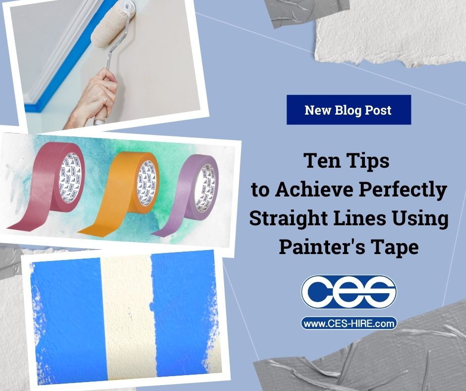 Ten Tips to Achieve Perfectly Straight Lines Using Painters Tape