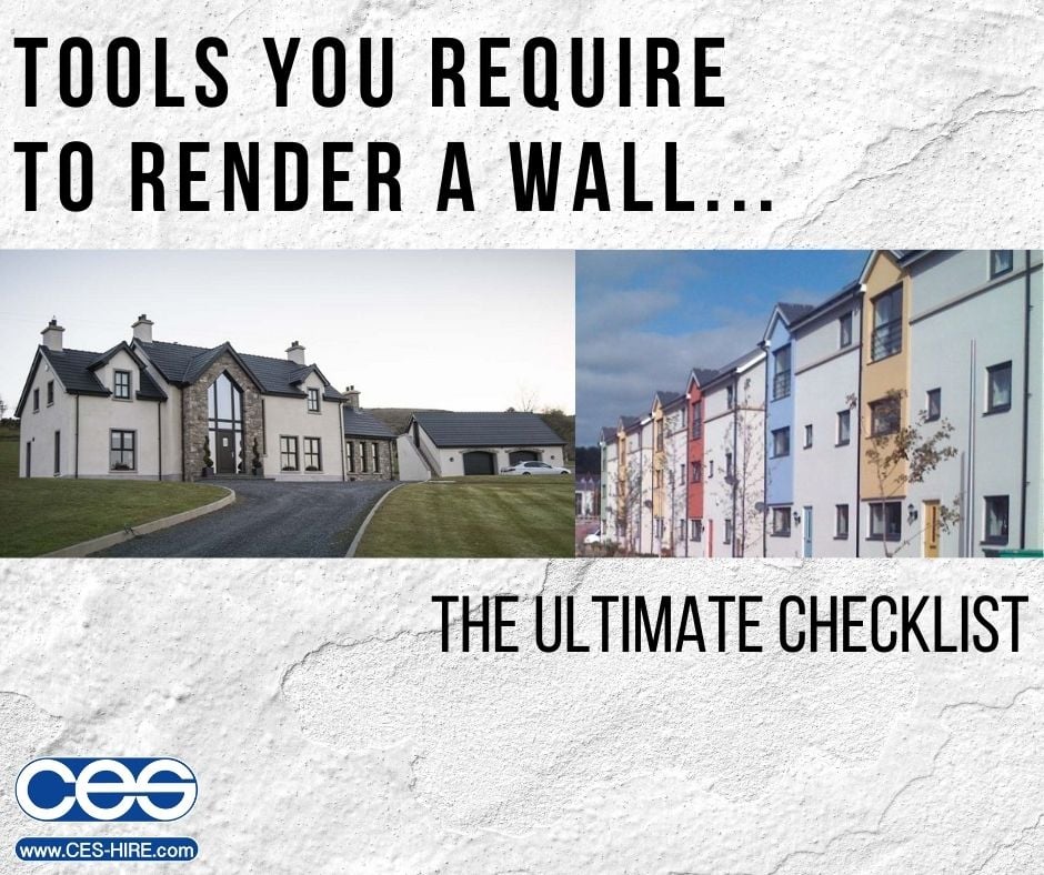 Tools You Require to Render a Wall: The Ultimate Checklist