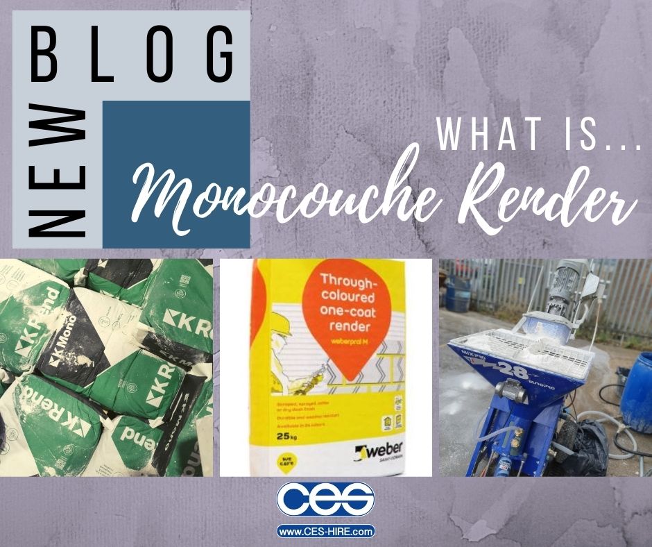 What is Monocouche Render?