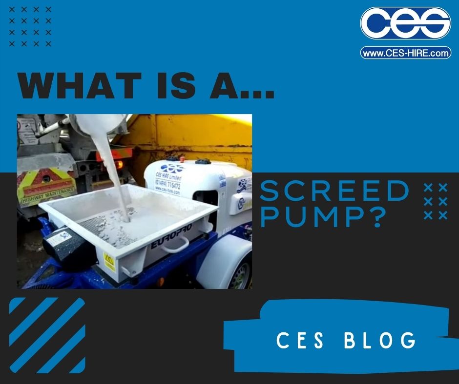 What is a Screed Pump?